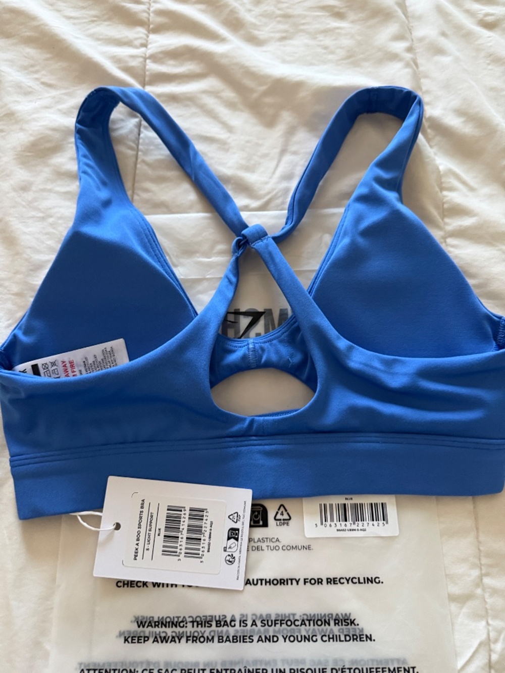 Gymshark Peek A Boo Bra NWT - Picture 5 of 5